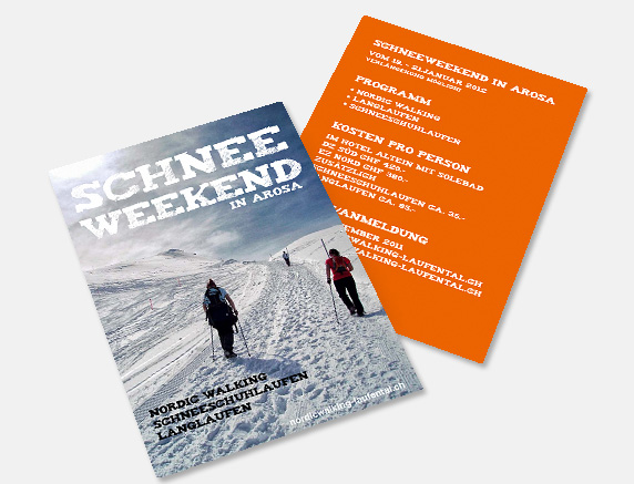 Bild 1 Nordic Walking Mini-Kampagne