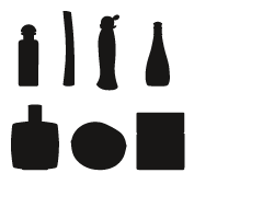 Silhouetten Ohrstecker-Kollektion